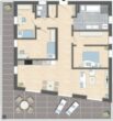 Wohntraum - 4-Zimmer Penthouse Wohnung mit großzügiger Terrasse! - Haus 3-WE15